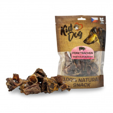 KIDDOG 100% Natural Snack, bravčová krájaná priedušnica 4 - 5 cm / 200 g