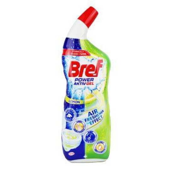 Wc čistič Bref Activ gel Lemon 700ml