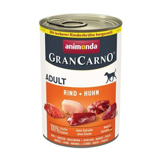 GRANCARNO Adult - hovězí, kuře 400g
