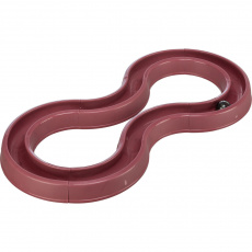 Hračka pre mačky, skladacia dráha pre závod guličiek 65x31 cm