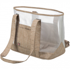 Transportná sieťovaná taška MARY, 53 x 30 x 20 cm, nosnosť 6 kg, piesková