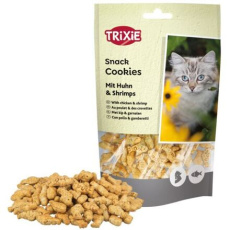 Cookies, sušenky s kuřetem a krevetami pro kočky, 50 g Cookies, sušenky s kuřetem a krevetami pro kočky, 50 g