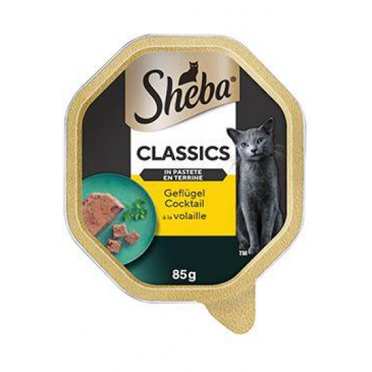 Sheba vanička Classics hydinová zmes 85g
