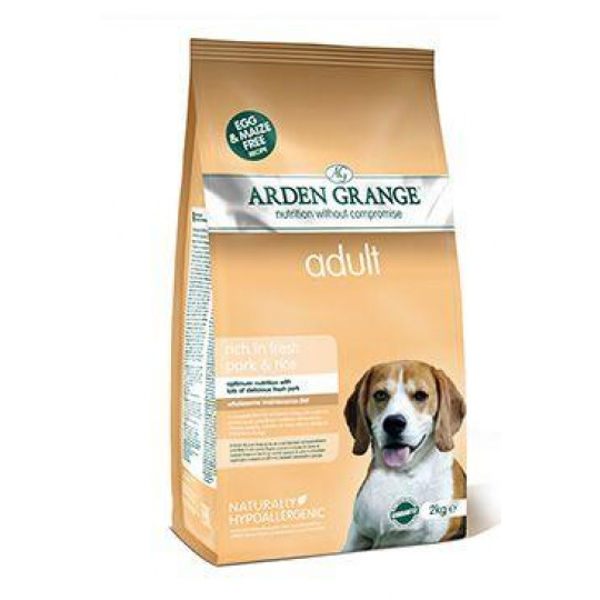Arden Grange Dog Adult bohaté na čerstvé bravčové mäso a ryžu 2kg