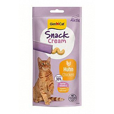 GimCat Snack Cream kuracie 6x15g