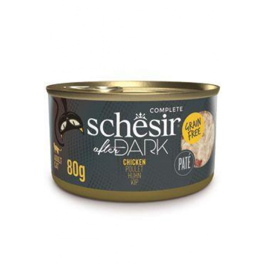 Schesir Cat konz. After Dark Paštéta kuracie 80g Schesir Cat konz. After Dark Paštéta kuracie 80g