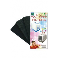 WC mačka Vicky náhradný filter 3ks WC mačka Vicky náhradný filter 3ks