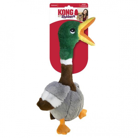 Hračka Kong Dog Shakers Honkers Duck Kačica s pískatkom L polyester Hračka Kong Dog Shakers Honkers Duck Kačica s pískatkom L polyester