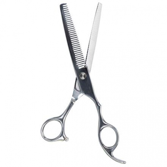 Profesionálne efilačné nožnice, s nastaviteľným. skrutkou 18 cm