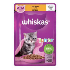 Whiskas kapsička Core Junior kuracie v želé 85g