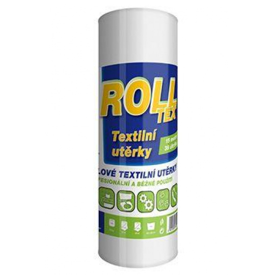Utierky viacúčelové textilné Balsoft Rolltex rolka 15m