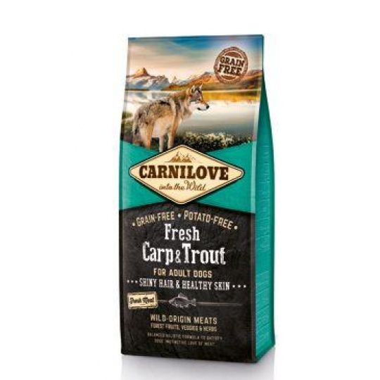 Carnilove Dog Fresh Carp & Trout for Adult 12kg