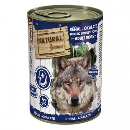 Natural Greatness RENAL - OXALATE veterinárna diéta, konzerva pre psy 400g