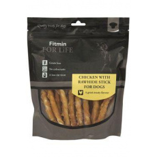 Fitmin FL dog poch. Treats Kuracie na byvolej tyčinke 400g
