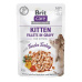 Brit Care Cat Fillets in Gravy Kitten Tend.Turkey 85g