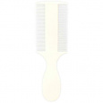 Hrebeň plastový veľmi jemný na blchy a prach, rukoväť 14 cm