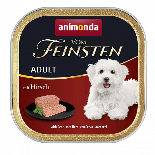 ANIMONDA paštéta ADULT - s jelením mäsom pre psy 150 g ANIMONDA paštéta ADULT - s jelením mäsom pre psy 150 g