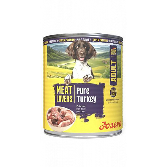 Josera konzerva Dog Meat Lovers Turkey NEW 800 g Josera konzerva Dog Meat Lovers Turkey NEW 800 g