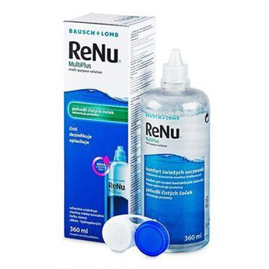 MultiPlus ReNu roztok na dezinfekciu kontaktných šošoviek.šošoviek 360ml