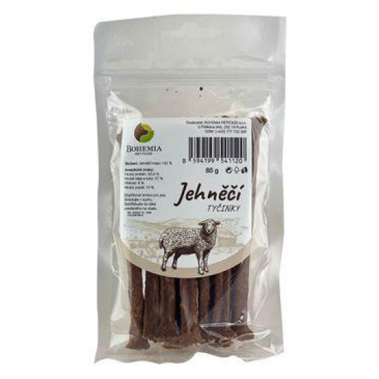 BOHEMIA TYČINKY Jahňacie 85g