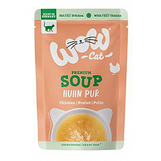 WOW Cat kapsa Adult Soup kuřecí polévka 40g WOW Cat kapsa Adult Soup kuřecí polévka 40g