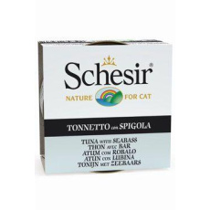 Schesir Cat konz. Adult tuňák/moř. okoun 85g