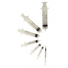 Striekačka inj Kruuse 5ml 3-dielna Centr. 100ks