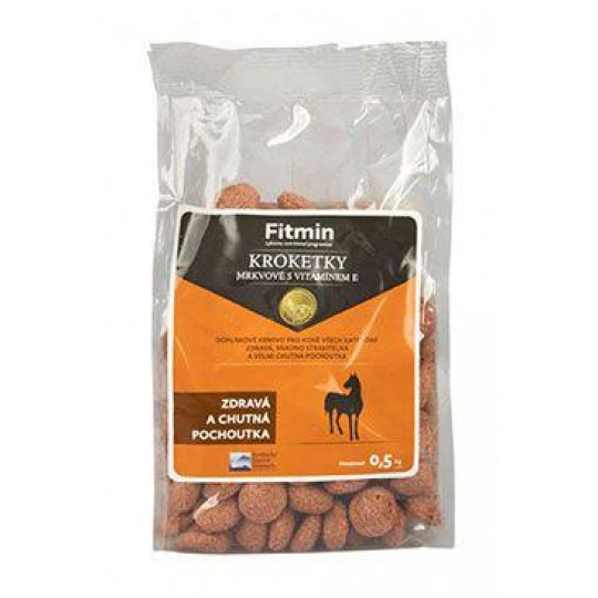 Fitmin horse KROKETKY mrkva+ vit.E 500g