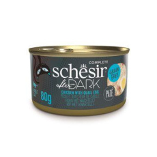 Schesir Cat konz. After Dark Paté kuře/vejce 80g