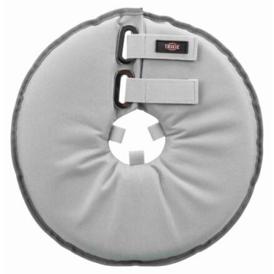 Ochranný měkký límec "disk", polyester/pěna, šedá