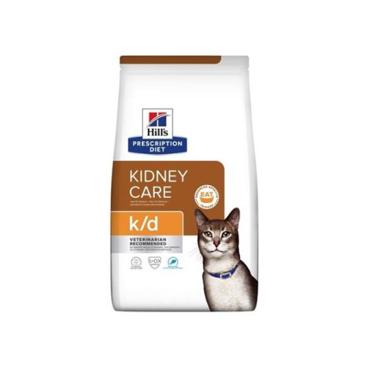 HILLS Diet Feline k/d tuniak Dry 1,5 kg