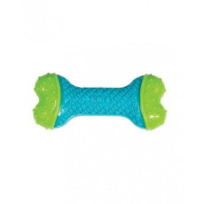 Hračka Kong Dog Corestrength Kosť, zeleno-modrá, guma, M/L