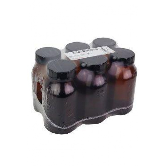 Liekovka 300ml hnedá skrutkovací uzáver 50mm 6ks