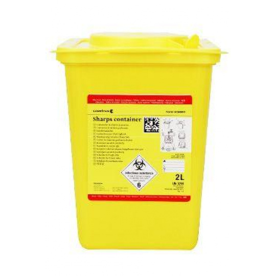 Kontajner pre medicínsky odpad 2l CVET