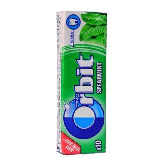 Žvýkačka Orbit dražé Spearmint 10ks