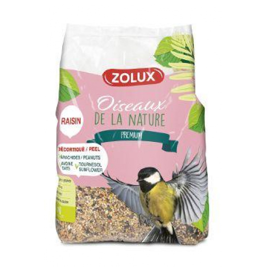 Krmivo pre vonk. vtáky Premium Mix 2 2,5kg Zolux Krmivo pre vonk. vtáky Premium Mix 2 2,5kg Zolux