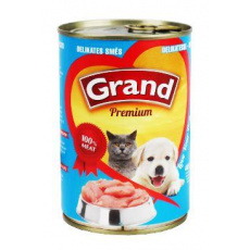 GRAND Dog konz. Premium Puppy delikates zmes 405g GRAND Dog konz. Premium Puppy delikates zmes 405g