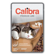 Calibra Cat kapsička Premium Adult Lamb & Poultry 100g Calibra Cat kapsička Premium Adult Lamb & Poultry 100g