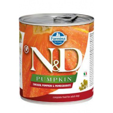 N&D DOG PUMPKIN Adult Chicken & Granátové jablko 285g
