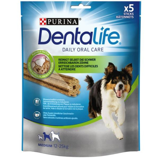 Pamlsok DentaLife dog medium 115 g