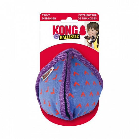 Hračka Kong Dog Ballistic Hide'n Treat vrecko na pamlsky polyester M Hračka Kong Dog Ballistic Hide'n Treat vrecko na pamlsky polyester M