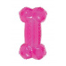 Hračka pes BONE TPR POP kosť 12cm ružová Zolux