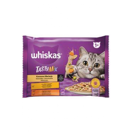 Whiskas kapsička Tasty Mix Creamy Creations 4x85g Whiskas kapsička Tasty Mix Creamy Creations 4x85g