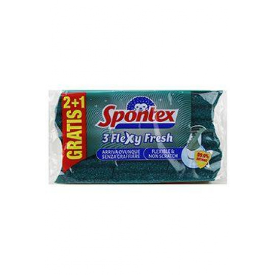 Hubka na riad Spontex Flexy&Fresh 3ks