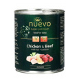 Nuevo pes Junior Kuracie a Hovädzie konz. 800g