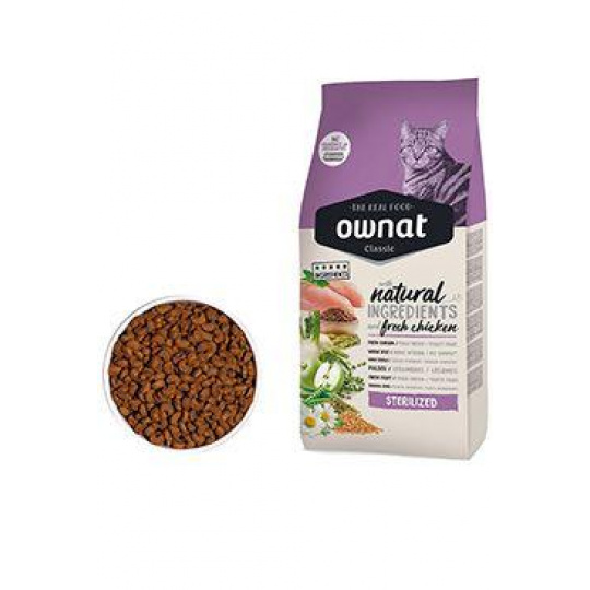 OWNAT CLASSIC CAT Sterilized 4kg