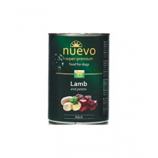 NUEVO dog Adult Lamb & Potato bal. 6 x 400 g konzerva