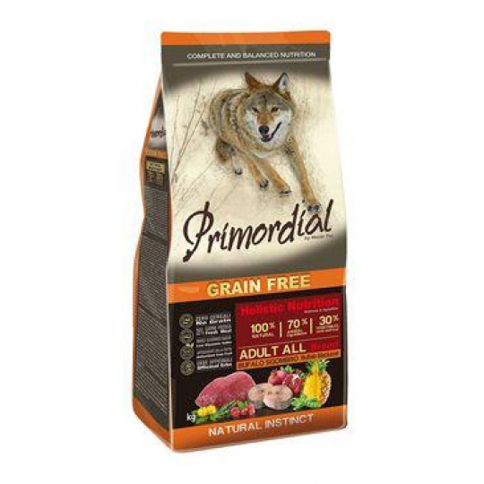 Primordial Dog GF Adult Buffalo&Mackerele 12kg Primordial Dog GF Adult Buffalo&Mackerele 12kg