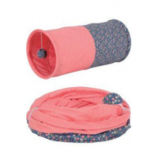 Hračka mačka ETHICAT FLORAL tunel šuštivý catnip Zolux