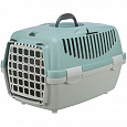 Transportný box CAPRI I, XS: 32x31x48cm (max. 6kg), svetlosivá/šalviová